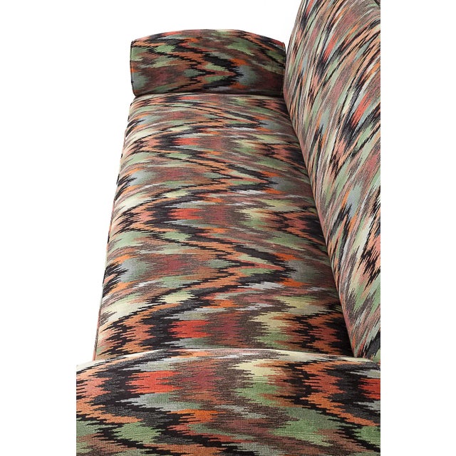 Alsatian Silk Velvet Sofa, 1950s For Sale - Image 14 of 15