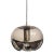 Smoked Glass Hanging Light by Peill & Putzler, 1970 For Sale