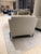 Mid-Century Modern Caracole Remix Upholstered Accent Chair With Black Iron Legs For Sale - Image 3 of 4