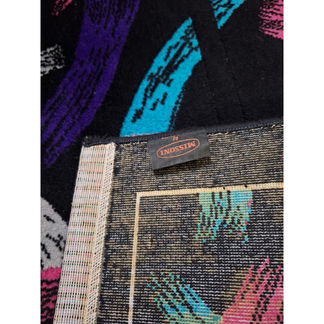 Mid-Century Modern Aria Rug in Virgin Wool by T&J Vestor for Missoni, 1970s For Sale - Image 3 of 11