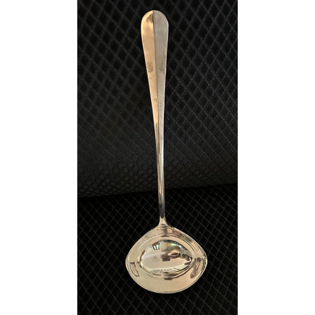 Mid 20th Century Silver Plate Georgian Style Punch/Soup Ladle For Sale - Image 4 of 4