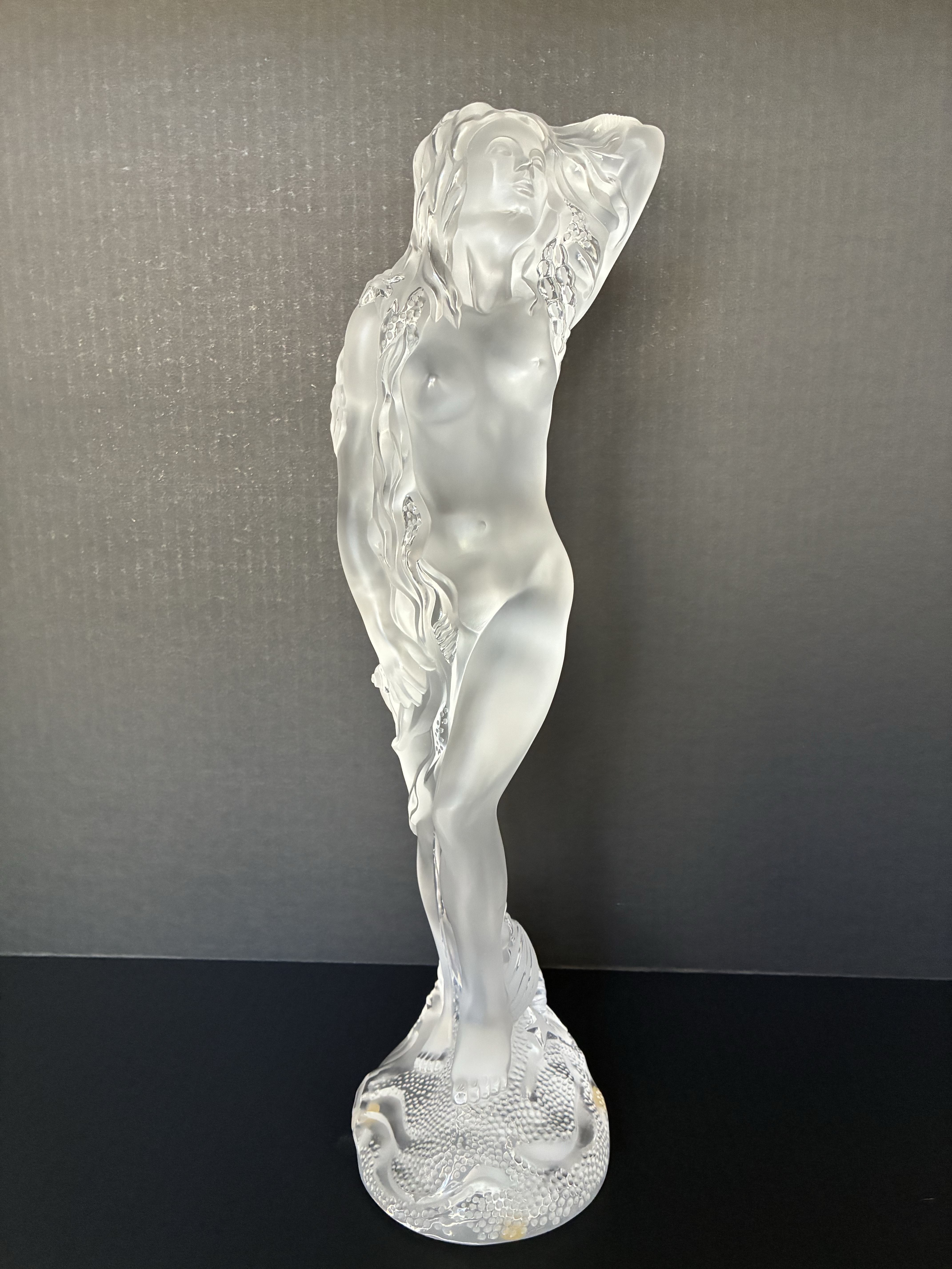 彫刻・オブジェ LALIQUE STATUE OCEANIDE This Is a Lalique 