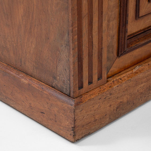 19th Century English Renaissance Revival Wooden Buffet in Original Patina For Sale - Image 11 of 18