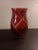 EXQUISITE Bohemia Cut Crystal 6.5" Cranberry Vase Made in Czech Republic. This exquisite cranberry vase is a beautiful...