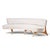Mid-Century Modern Vladimir Kagan Mid Century Tiger Maple Floating Curve Sofa For Sale - Image 3 of 10