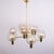 Large Vintage Brass Chandelier, Germany, 1960s For Sale - Image 11 of 13