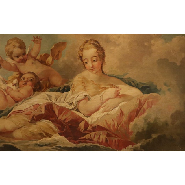 Cerchia Di Francois Boucher, the Birth of Venus Boucher, 1770, Oil on Canvas For Sale - Image 4 of 14