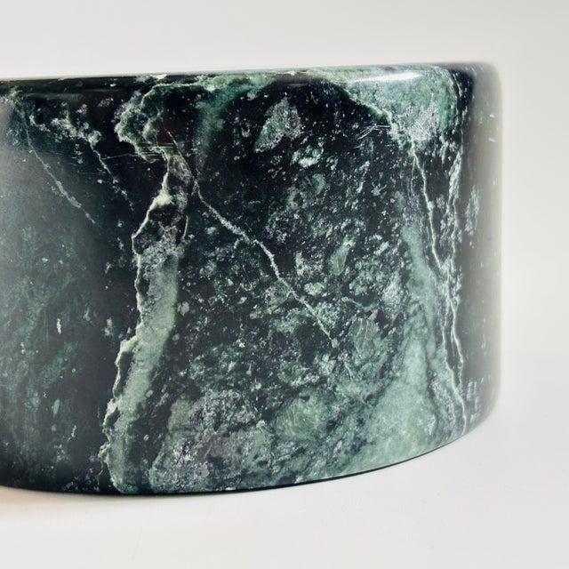 Contemporary Vintage Green Stone Bowl For Sale - Image 3 of 7
