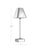The Gadabout Nickel Cordless Table Lamp offers effortless versatility with a sleek, silver-toned design and a rechargeable...