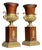Mahogany Vases, 19th Century, Set of 2 For Sale