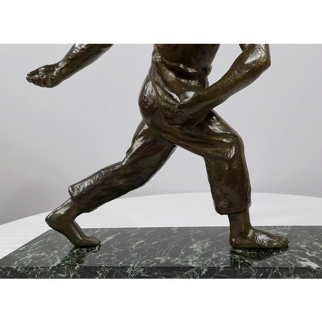 A. Kelety, Art Deco Sower, 1930, Bronze For Sale - Image 10 of 18