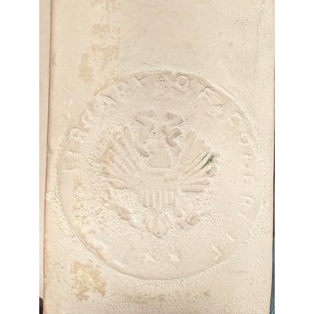 Art Deco Heavy Cast Sandstone Owl Bookends - A Pair For Sale - Image 11 of 11