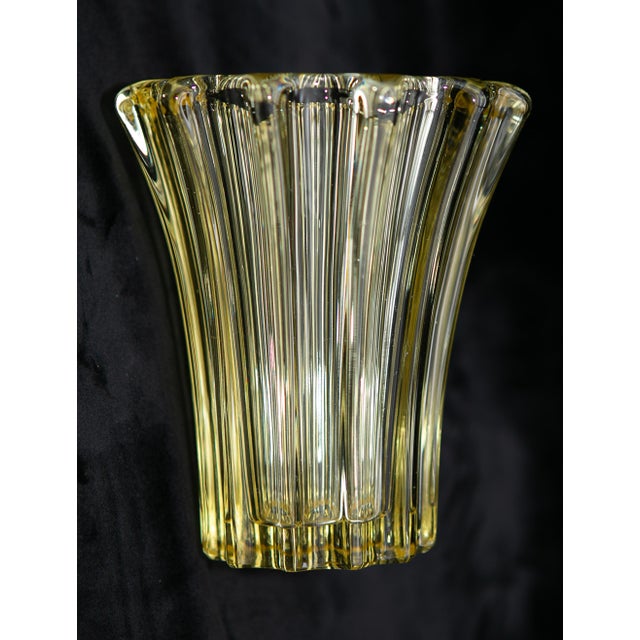 Vintage French Art Deco Vase by Pierre D. Avesn, 1930 For Sale - Image 6 of 7