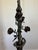 Rustic European Early 20th Century Rococco Style Wrought Iron Standing Floor Lamps - a Pair For Sale - Image 3 of 11