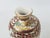 Ceramic Antique Japanese Satsuma 6" Vase - Late Meiji Era - Geisha - Attendant - Tree - Leaves For Sale - Image 7 of 18