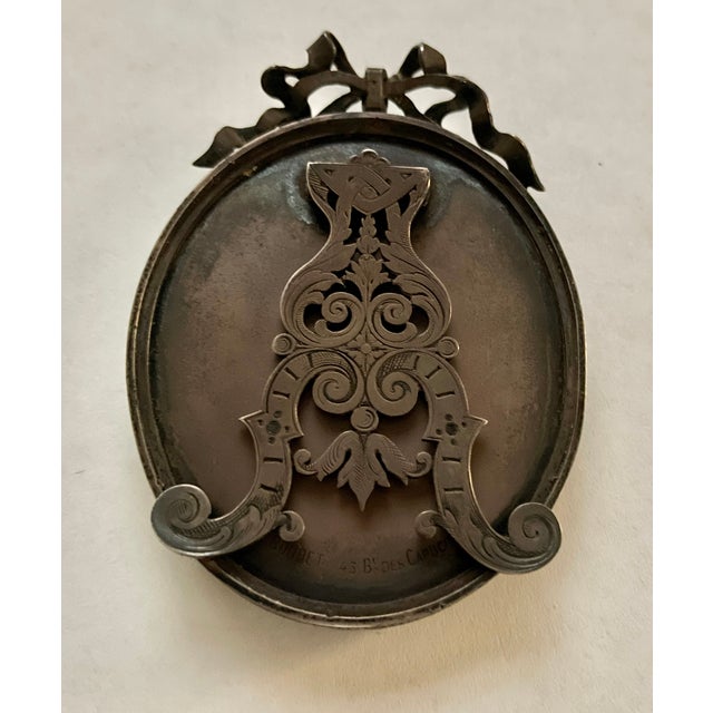 J. Zasche Signed Porcelain Miniature, Circa 1840 Royal Vienna Porcelain Factory For Sale In New York - Image 6 of 6