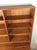 Mid-Century Modern Danish Modern Two Piece Shelving Unit With Adjustable Shelves and Sliding Door Cabinets For Sale - Image 3 of 17