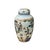 Oriental Color Family Gathering Graphic White Base Porcelain Jar For Sale - Image 4 of 18