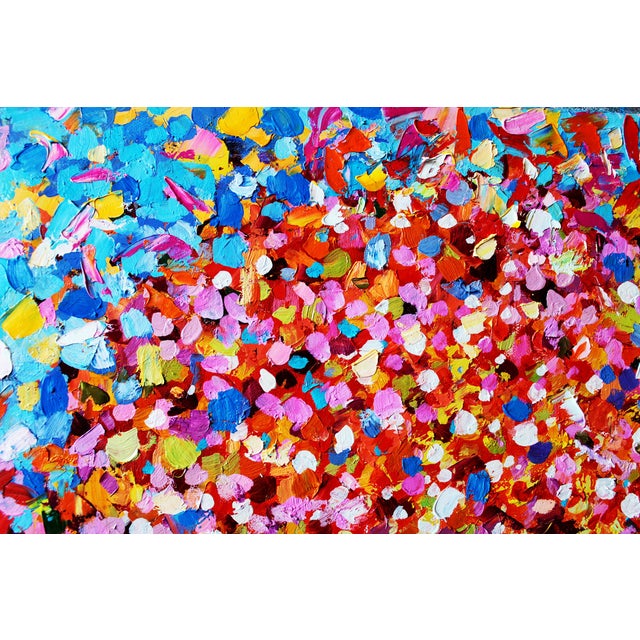 Artist Andrei Sitsko "Autumn in the Garden V" Modern Original Painting For Sale - Image 4 of 8