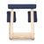 Variable Kneeling Chair in Ash and Blue Fabric by Peter Opsvik For Sale - Image 10 of 12