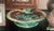 Antique European Begonia Leaf Footed Compote For Sale - Image 4 of 11