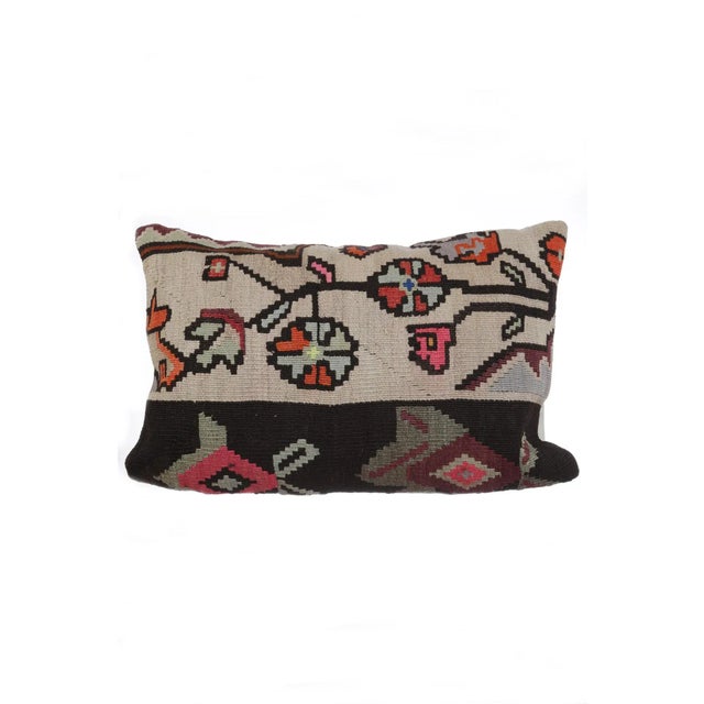 Handmade Kilim Pillow Cover For Sale - Image 4 of 4