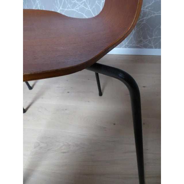 Model 3300 Chair in Teak by Arne Jacobsen for Fritz Hansen, 1955 For Sale - Image 3 of 8