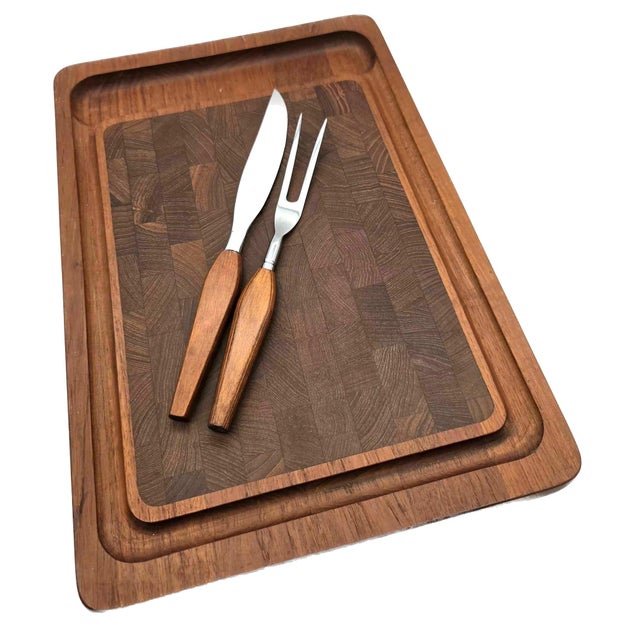 Mid 20th Century Fleetwood Carving Utensils, a Pair For Sale In Miami - Image 6 of 8