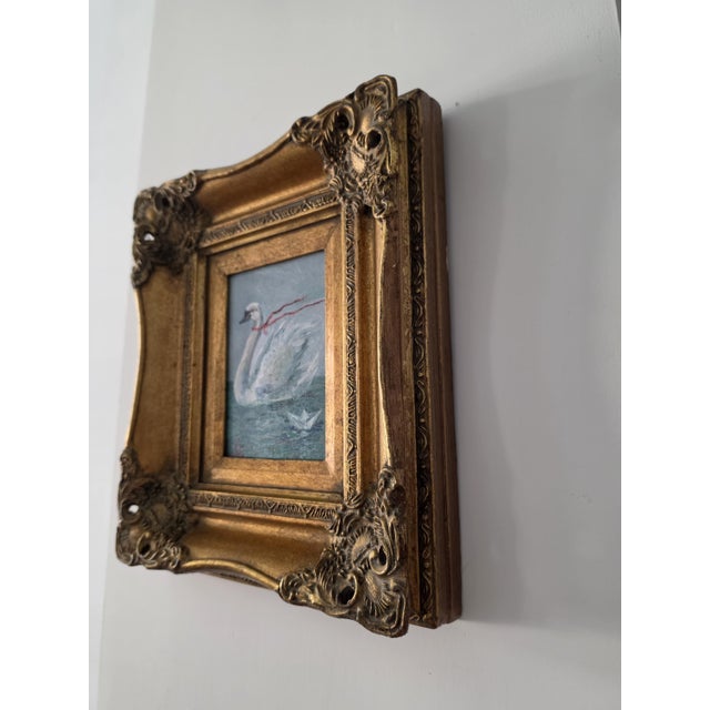 Overall Size 12" H × 13" W × 2.5" D 30.5 × 33 × 6.4 cm Weight 850 g 1.87 lb A one-of-a-kind original oil painting...
