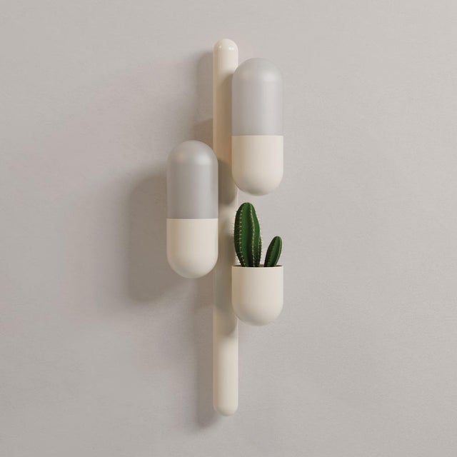 Cactus Wall Lamp by Creativemary For Sale - Image 6 of 18