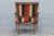 Tan Vintage Modern Upholstered Occasional Armchair For Sale - Image 8 of 9