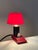 Red Clamp Lamp with Plastic Shade and Switch from Elios For Sale - Image 10 of 11