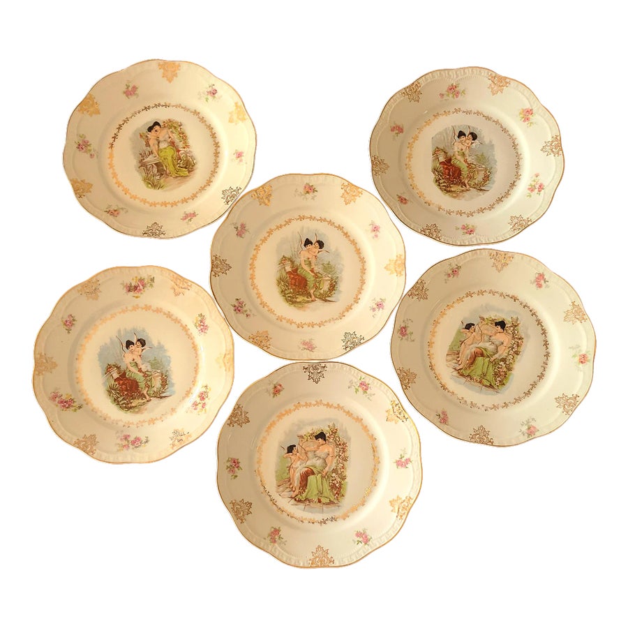 Antique z.s. & Co. Zeh Scherzer Bavaria Germany Cherub