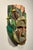 Indian Vintage Boruca Indian Wall Art Costa Rica Hand Carved Painted Wood 10” X 6” For Sale - Image 3 of 9
