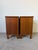 1980s Mid Century Danish Modern Teak Nightstands With Drawer & Open Shelf – A Pair For Sale - Image 5 of 18