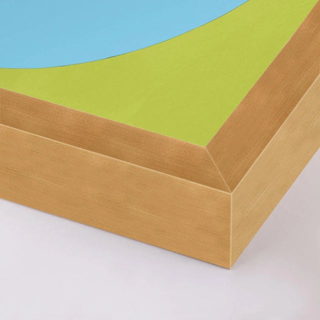 Contemporary Summer Forevers Set of 4 by Stephanie Henderson in Gold Frame, Small Art Print For Sale - Image 3 of 6