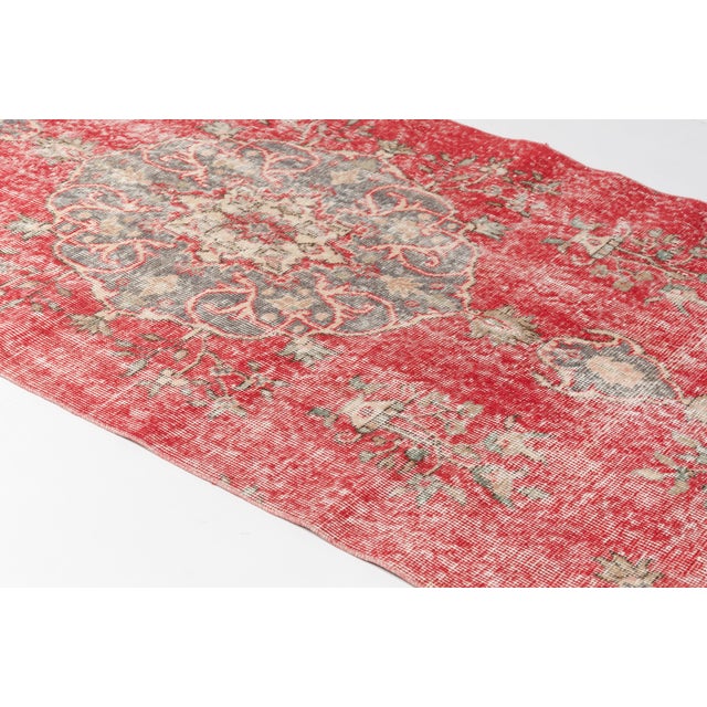 1960s Vintage Boho Living Room Carpet For Sale - Image 5 of 9