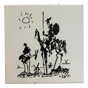 Picasso Ceramic Trivet by Zirconio Villareal Castellon