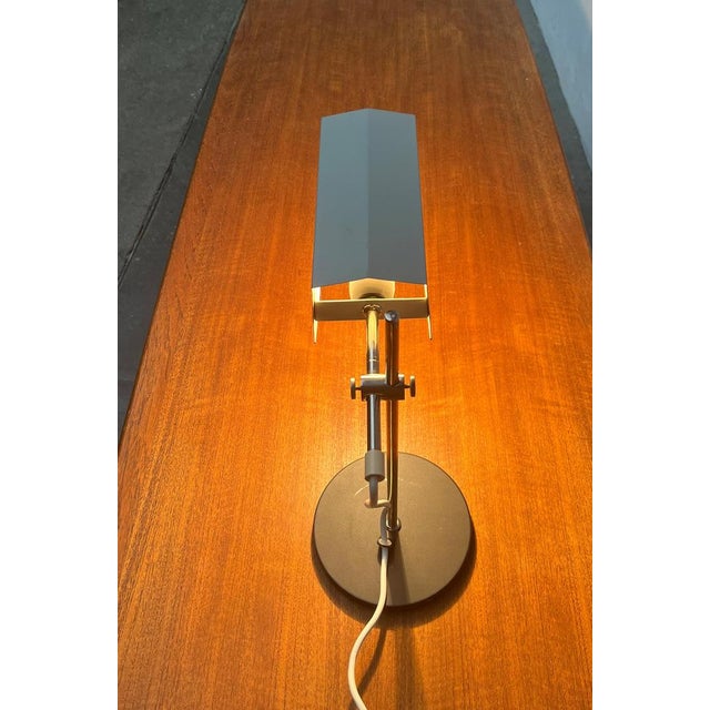 Mid-Century Minimalist Table Lamp from VEB Leuchtenbau, Lengefeld, Germany, 1960s For Sale - Image 4 of 18