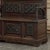 19th Century French Gothic Hall Bench With Trunk For Sale - Image 10 of 17