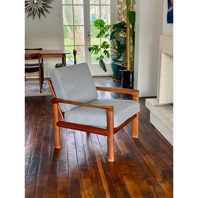 Danish Teak Lounge Chair from Komfort, 1960s For Sale - Image 9 of 15