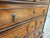 Brown English William and Mary Style Three Drawer Chest or Side Table For Sale - Image 8 of 15