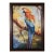 Contemporary "Symphony of Colors 1" Contemporary Macaw Painting by M. Toyib, Framed For Sale