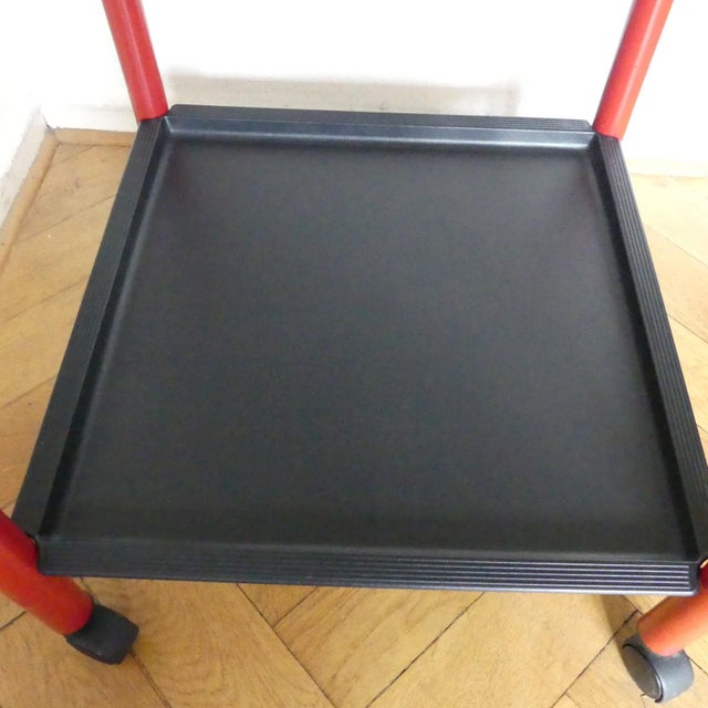 Postmodern Bobo Serving Trolley by Boccato, Gigante and Zambusi for Magis, 1980s For Sale - Image 3 of 11