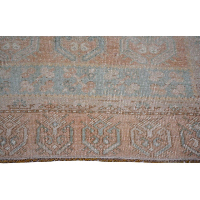Vintage Turkish Anatolian Hand Knotted Wool Rug, 3'x6'3'' For Sale - Image 4 of 5