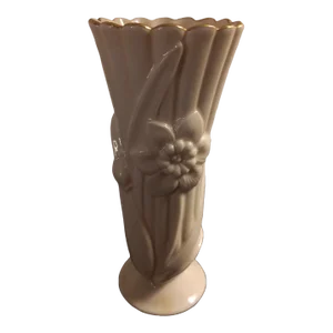 1980s Lenox Usa Fine Porcelain High Relief Ornate Bud Vase