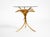 Mid-Century Florentine Gilded Side Table with Large Leaves and Glass Top, 1960s For Sale - Image 4 of 18