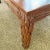 Coffee Hand Carved Wooden Leaves Square Coffee Table For Sale - Image 8 of 12
