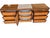 Brown Vintage Witz Mid-Century Modern Walnut Triple Dresser by Witz Furniture For Sale - Image 8 of 11