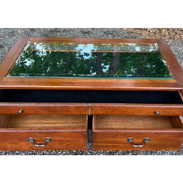 Bob Timberlake Cherry Display Coffee Table For Sale In New York - Image 6 of 12